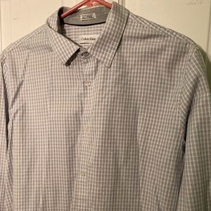 Calvin Klein Long Sleeve Oxford Shirt - L/G